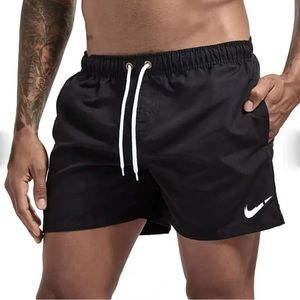 Mens 5” Nike Swim Shorts - Black